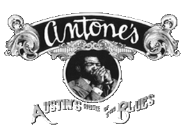 Antone's Logo, design and illustration by Danny Garrett, 1976